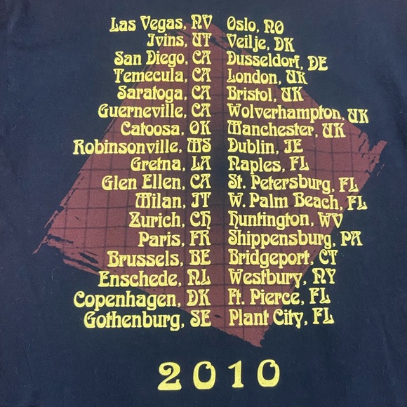 2010 Late Y2k “Doobie Brothers” size M Tour Merch - Picture 4 of 5